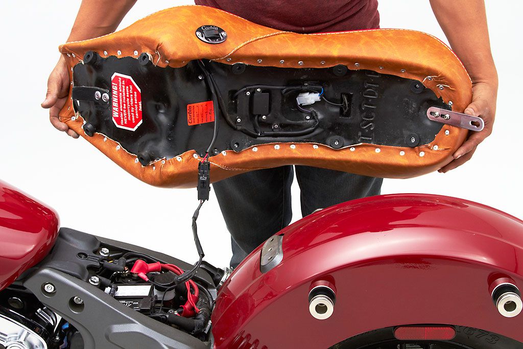 Corbin Motorcycle Seats & Accessories | Indian Scout | 800-538-7035