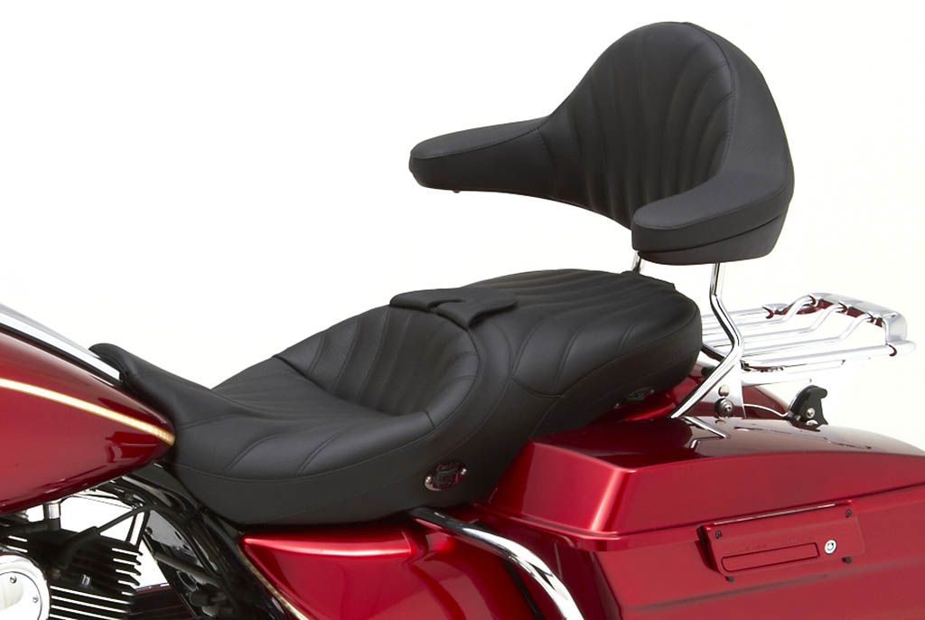 Motorcycle Passenger Backrest Sissy Bar Cushion Pad Universal for Bike Bicycle 