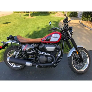 Simon V's motorcycle
