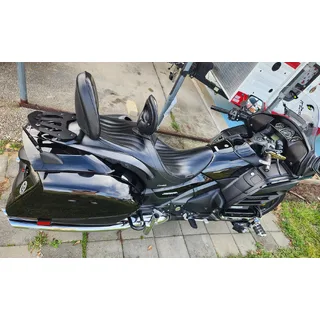 Victor B's motorcycle