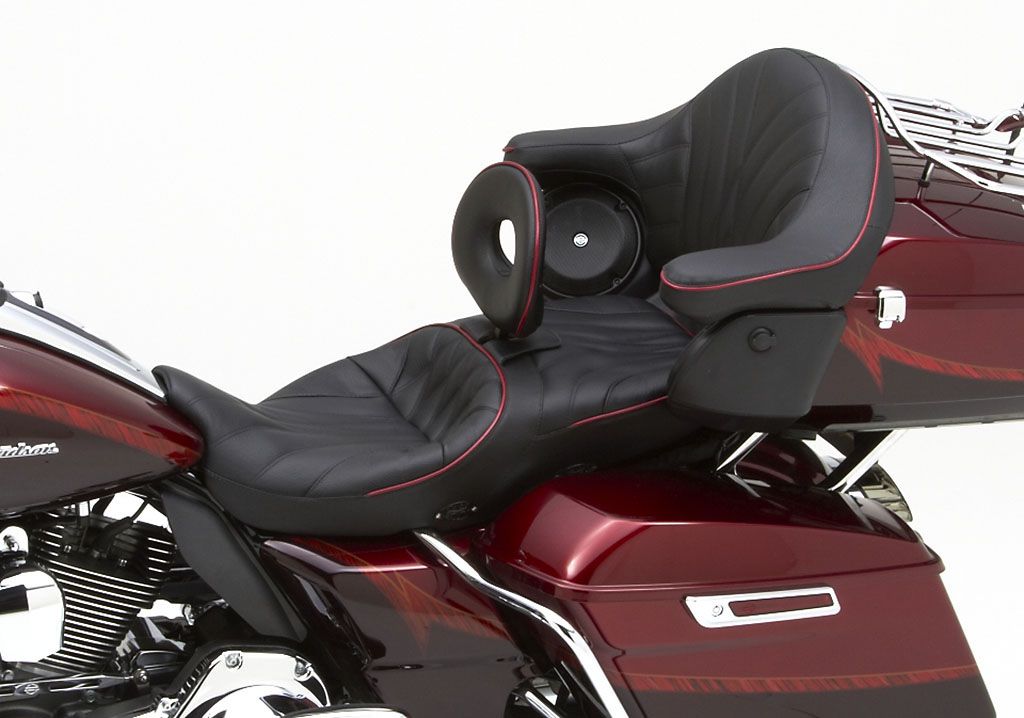 Corbin Dual Touring Saddle Harley