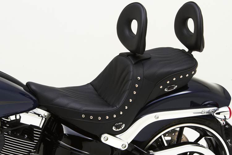 Corbin Dual Touring Saddle with optional Heat and Backrests