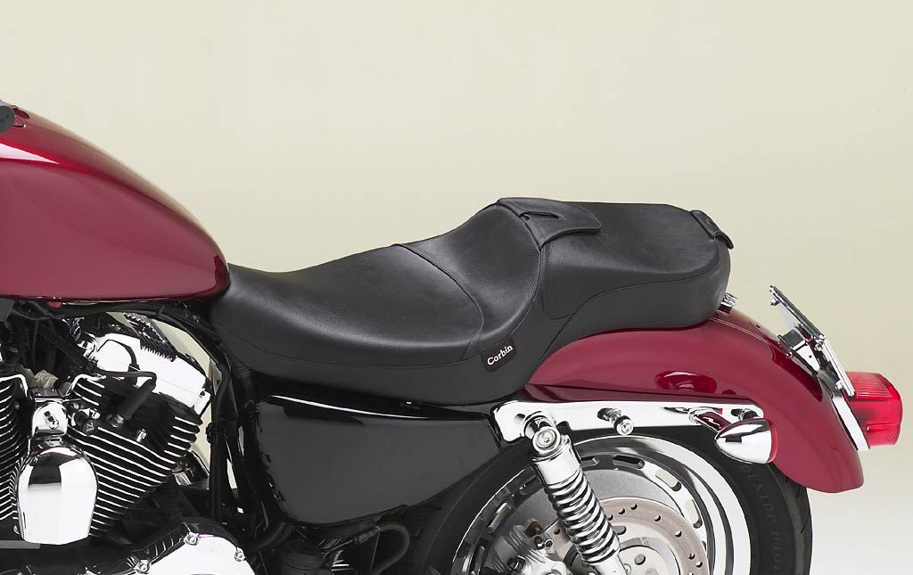 Leather - Lacing, The first of four custom motorcycle seats…
