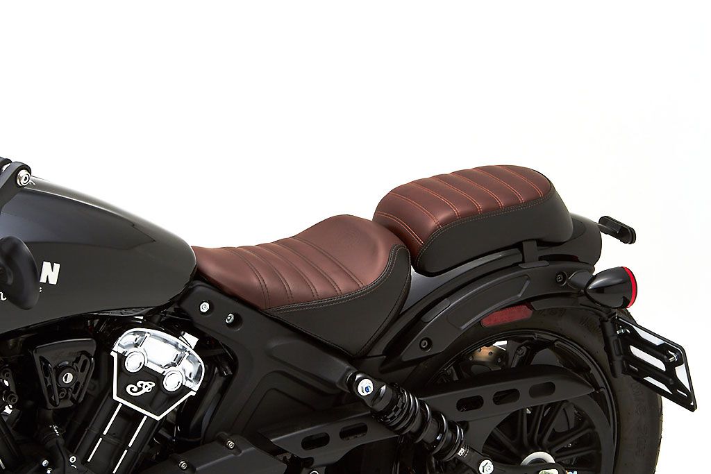 Indian Scout & Sixty Passenger Seat Desert Tan Leather 