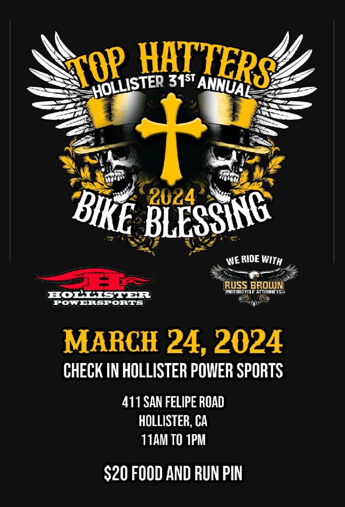 Top Hatters Bike Blessing