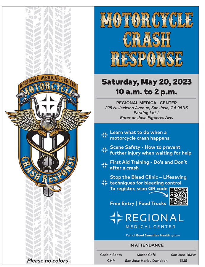 Motorcycle Crash Response Flyer