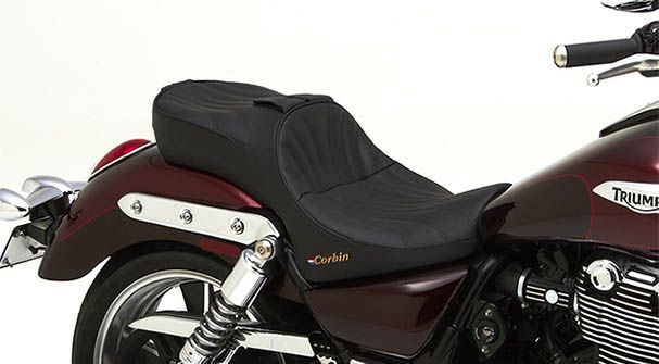 NEW TRIUMPH THUNDERBIRD  SEAT COVER HINKLEY TOP QUALITY BLACK
