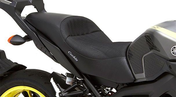 Saddle SHAD Comfort Yamaha Motorcycle MT09 MT 09 2013 Black Embroidered New Seat